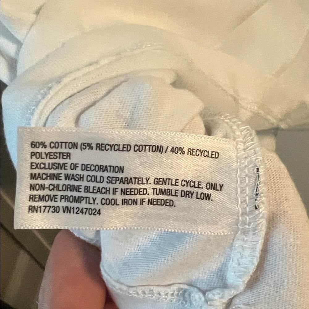 Kate Spade White Graphic Tee - Picture 5 of 5